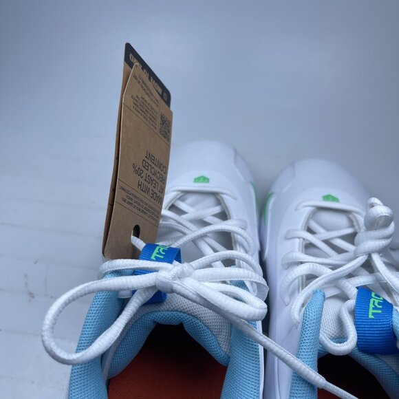 Nike Force Trout 9 Pro Baseball Cleats White Blue FB9728-101 Men’s Size 12 NEW - Picture 11 of 15